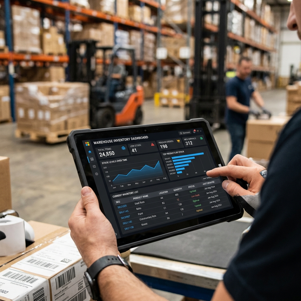 Sistema de inventario vs Excel